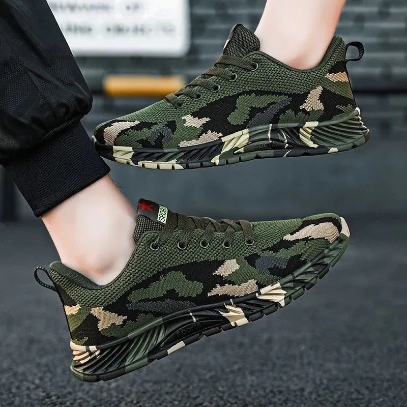 Damen Sportliche Sneakers mit Camouflage-Design und komfortabler Dämpfung Heidi Mode - Image 4