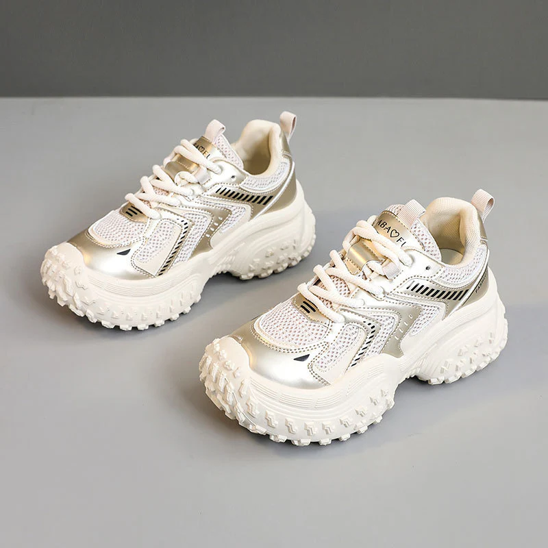 Damen sportliche Sneakers mit dämpfendem Komfort und atmungsaktiver Netzstruktur Heidi Mode - Image 2