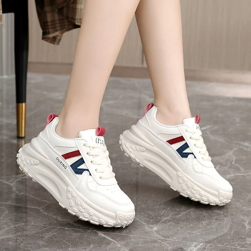 Damen sportliche Sneakers mit dämpfendem Komfort und modischem Design Heidi Mode - Image 3