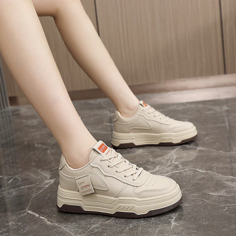 Damen Sportliche Sneakers mit dämpfendem Laufprofil und atmungsaktiver Obermaterialstruktur Heidi Mode - Image 3