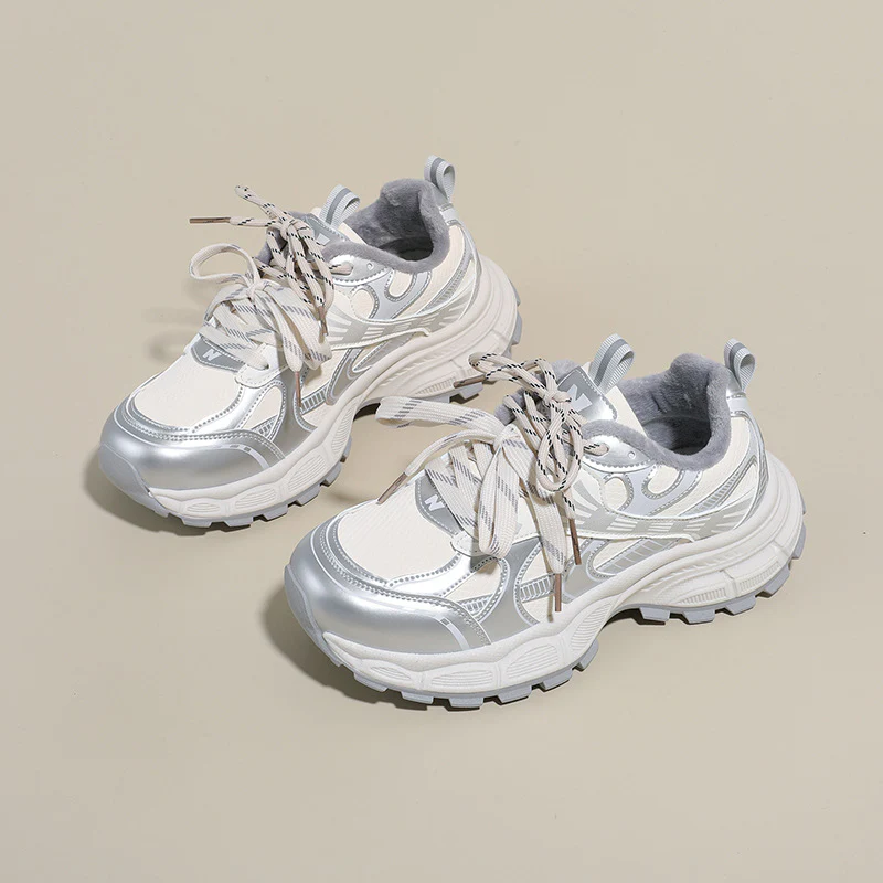 Damen Sportliche Sneakers mit dämpfendem Sohlenprofil und atmungsaktivem Mesh-Obermaterial Heidi Mode - Image 2