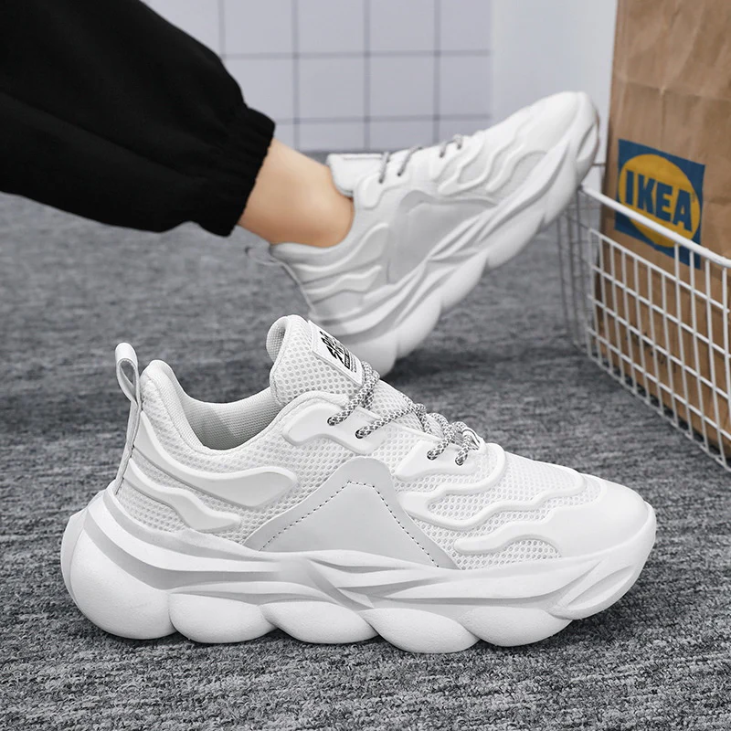 Damen Sportliche Sneakers mit dämpfendem Sohlenprofil und atmungsaktivem Obermaterial Heidi Mode - Image 3