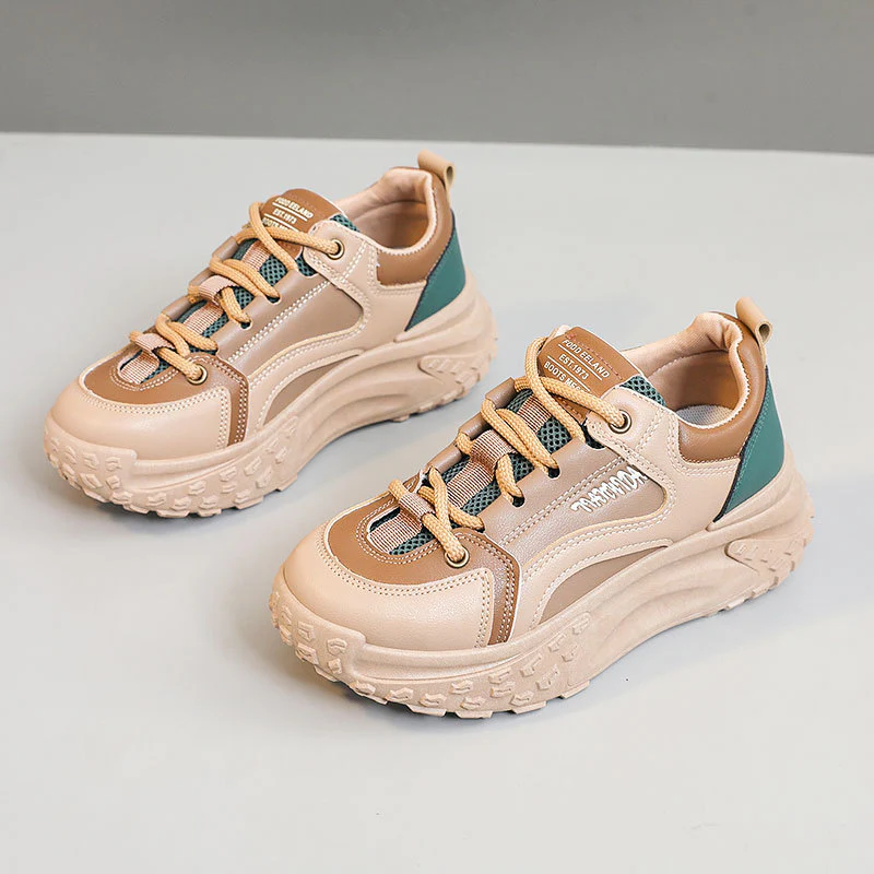 Damen Sportliche Sneakers mit dämpfendem Sohlenprofil und atmungsaktiver Mesh-Oberfläche Heidi Mode - Image 7