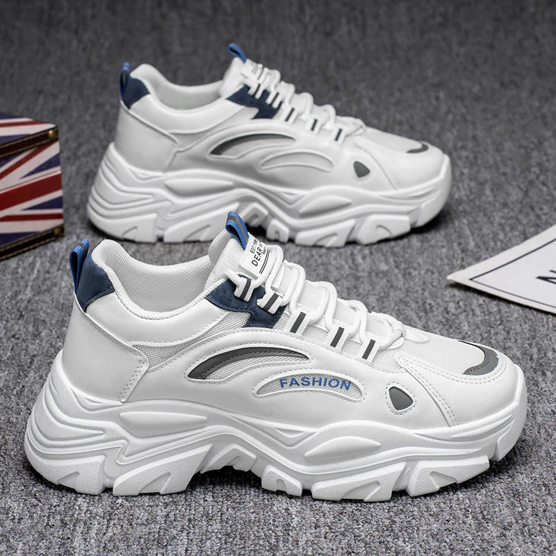 Damen Sportliche Sneakers mit dämpfendem Sohlenprofil und atmungsaktiver Oberflächenstruktur Heidi Mode - Image 3