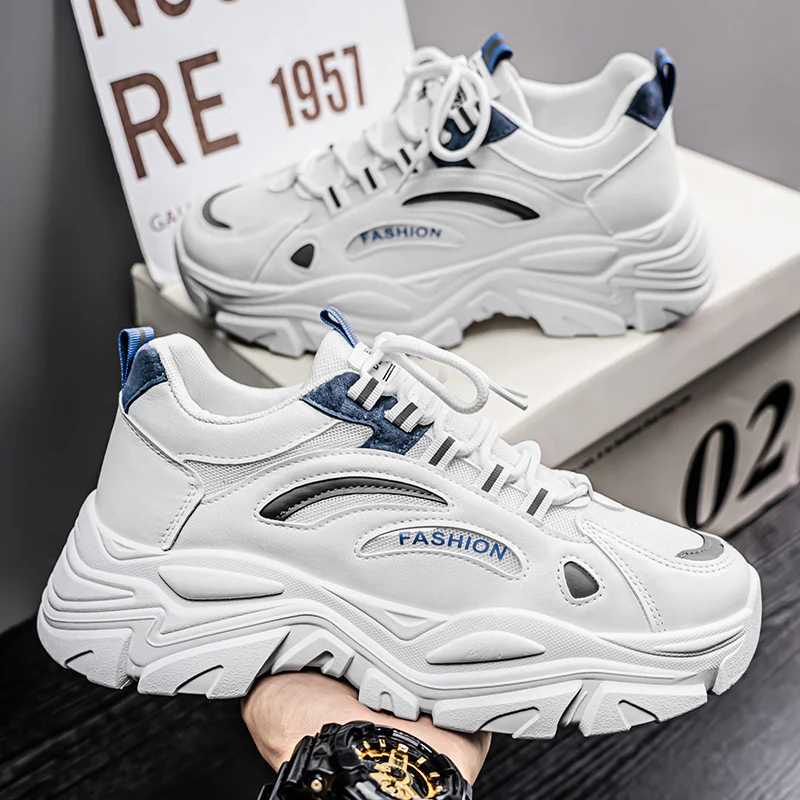 Damen Sportliche Sneakers mit dämpfendem Sohlenprofil und atmungsaktiver Oberflächenstruktur Heidi Mode - Image 6