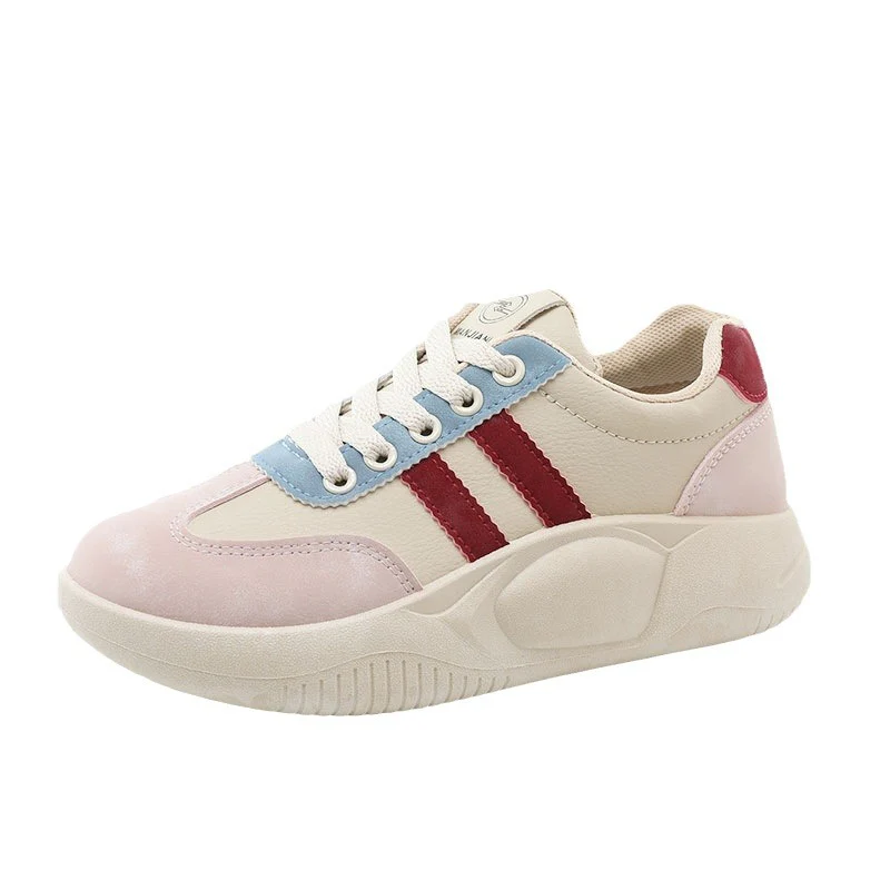Damen sportliche Sneakers mit dämpfendem Sohlenprofil und atmungsaktiver Obermaterialstruktur Heidi Mode - Image 5