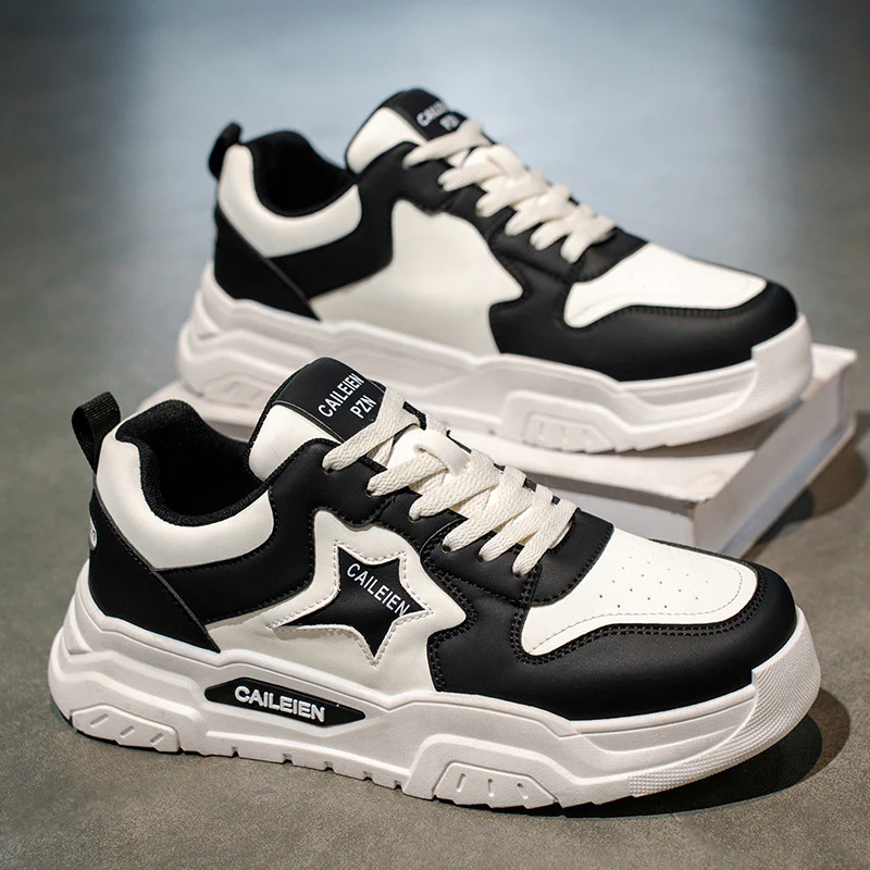 Damen Sportliche Sneakers mit dämpfendem Sohlenprofil und modernem Design Heidi Mode - Image 2