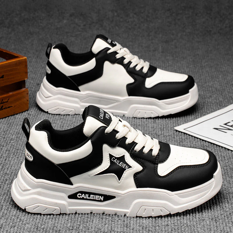Damen Sportliche Sneakers mit dämpfendem Sohlenprofil und modernem Design Heidi Mode - Image 4