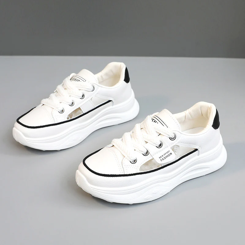 Damen Sportliche Sneakers mit dämpfendem Sohlenprofil und modischem Design Heidi Mode - Image 2