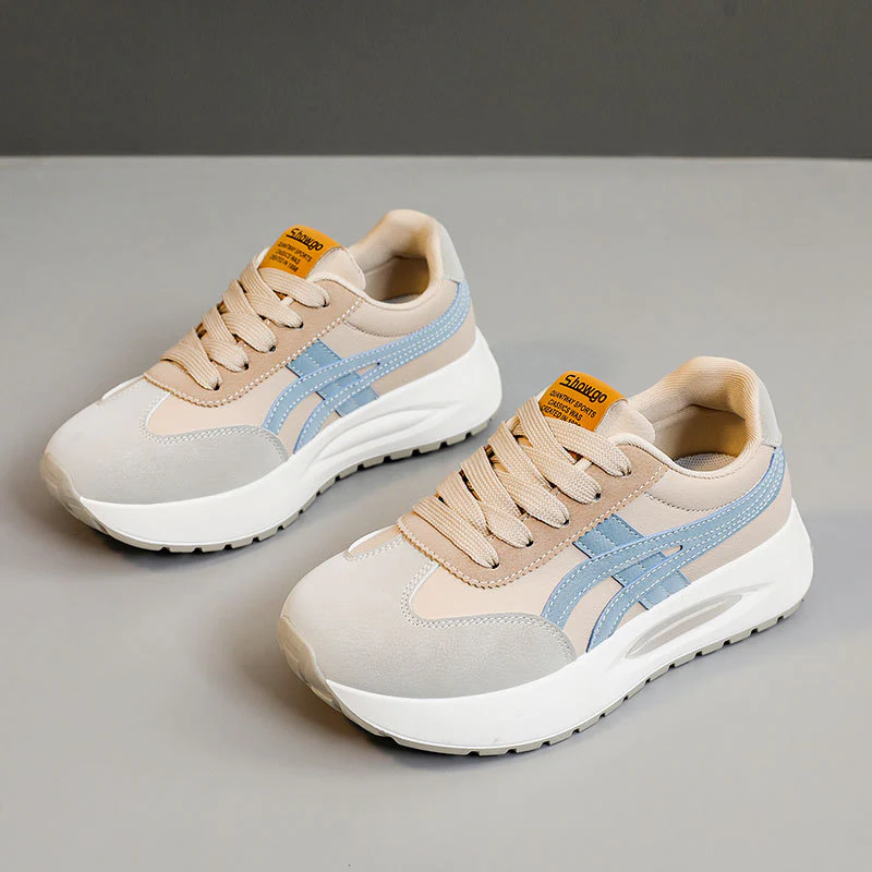 Damen Sportliche Sneakers mit dämpfendem Sohlenprofil und robustem Obermaterial Heidi Mode - Image 2