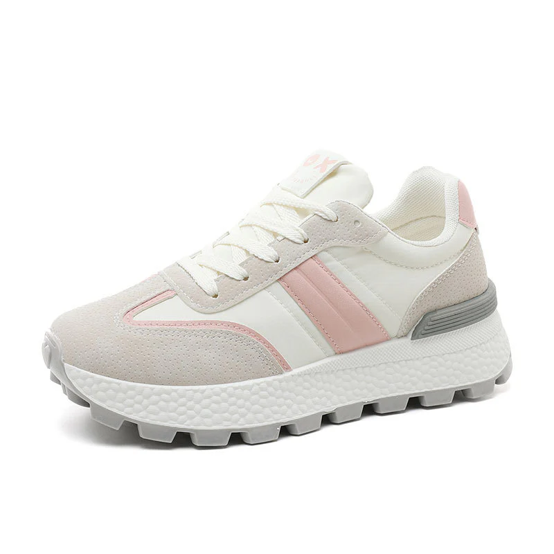 Damen Sportliche Sneakers mit dämpfender Laufsohle und atmungsaktivem Mesh-Heidi Mode
