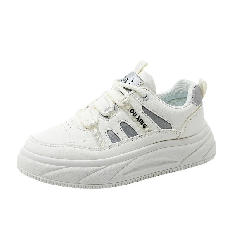 Damen Sportliche Sneakers mit dämpfender Laufsohle und atmungsaktiver Obermaterialstruktur Heidi Mode - Image 5