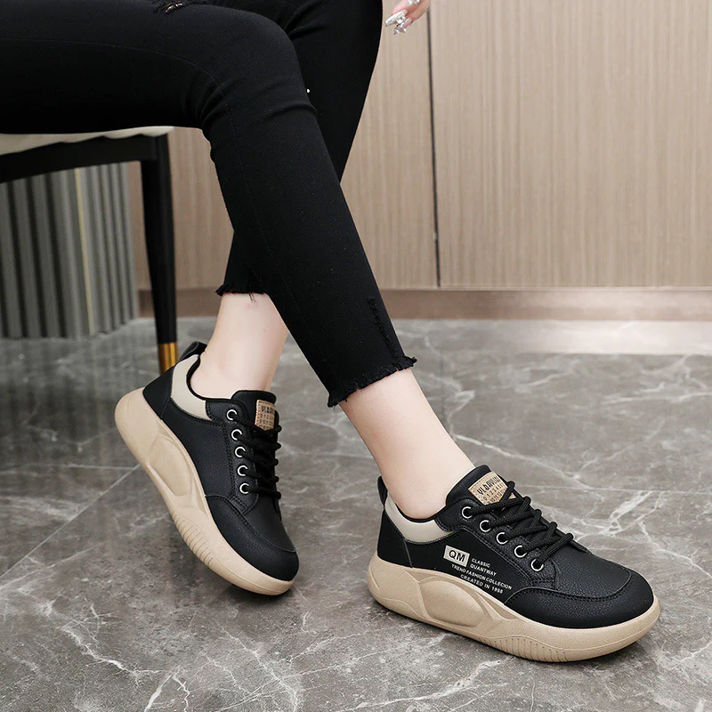 Damen Sportliche Sneakers mit dämpfender Laufsohle und modischem Design Heidi Mode - Image 3