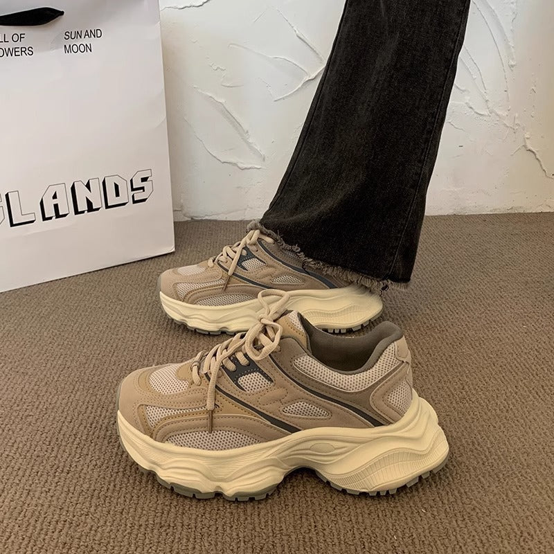 Damen Sportliche Sneakers mit dämpfender Sohle und atmungsaktivem Mesh-Obermaterial Heidi Mode - Image 3