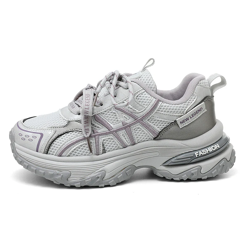 Damen Sportliche Sneakers mit dämpfender Sohle und atmungsaktivem Obermaterial Heidi Mode - Image 7