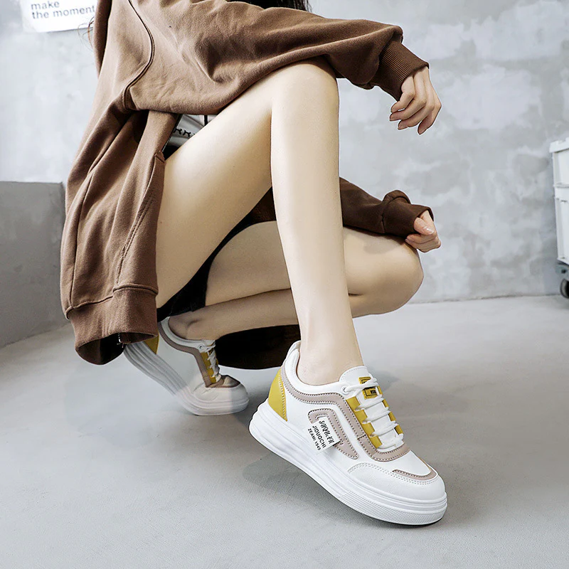 Damen sportliche Sneakers mit dämpfender Sohle und atmungsaktivem Obermaterial Heidi Mode - Image 3