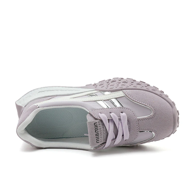 Damen Sportliche Sneakers mit dämpfender Sohle und atmungsaktivem Obermaterial Heidi Mode - Image 3