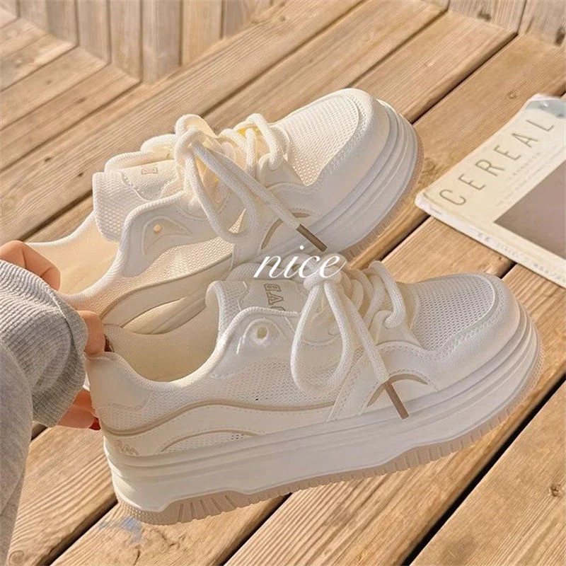Damen Sportliche Sneakers mit dämpfender Sohle und atmungsaktiver Mesh-Oberfläche Heidi Mode - Image 2