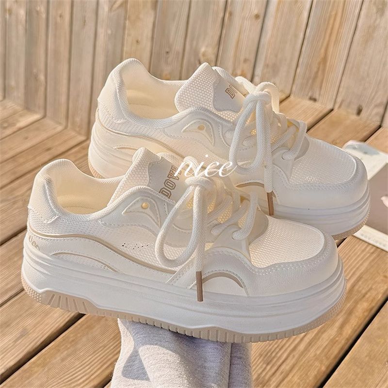 Damen Sportliche Sneakers mit dämpfender Sohle und atmungsaktiver Mesh-Oberfläche Heidi Mode - Image 3