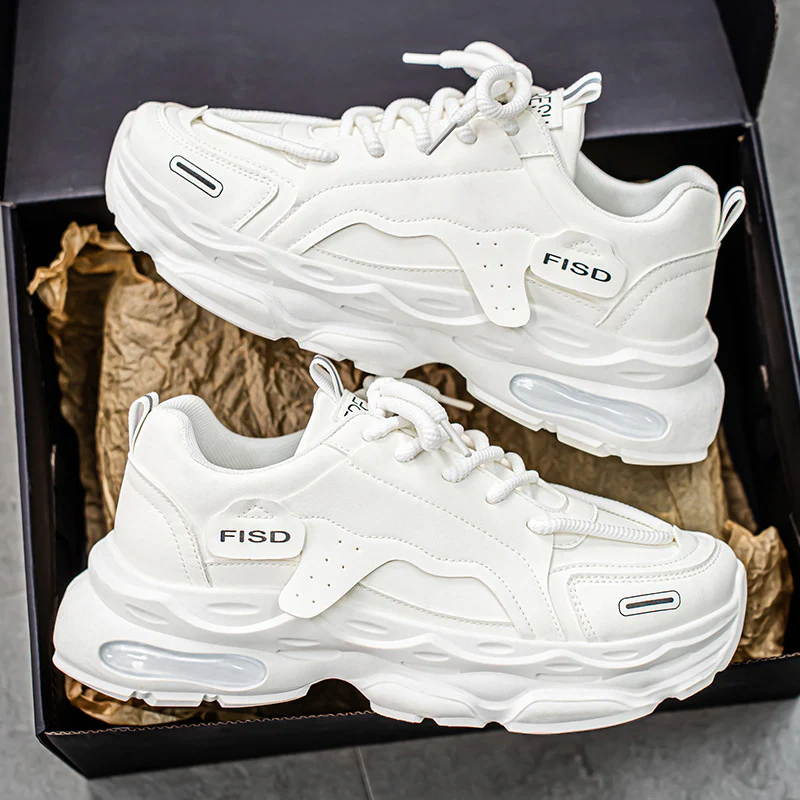 Damen Sportliche Sneakers mit dämpfender Sohle und atmungsaktiver Netzstruktur Heidi Mode - Image 4