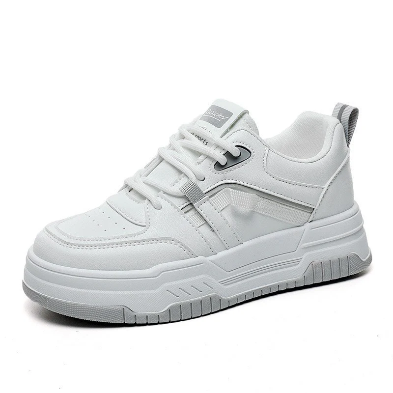 Damen sportliche Sneakers mit dämpfender Sohle und atmungsaktiver Obermaterialstruktur Heidi Mode