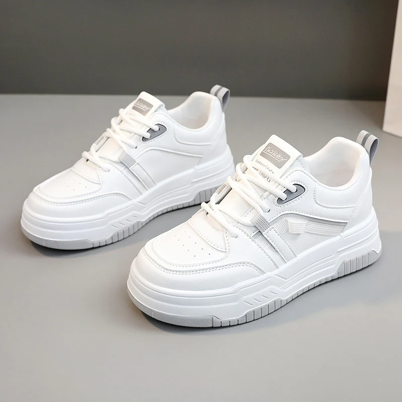 Damen sportliche Sneakers mit dämpfender Sohle und atmungsaktiver Obermaterialstruktur Heidi Mode - Image 2