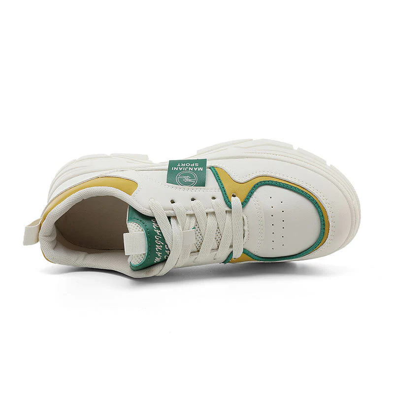 Damen Sportliche Sneakers mit dämpfender Sohle und modernem Design Heidi Mode - Image 2