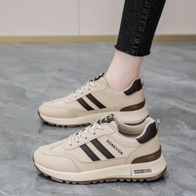Damen Sportliche Sneakers mit dämpfender Sohle und modischen Akzenten Heidi Mode - Image 2