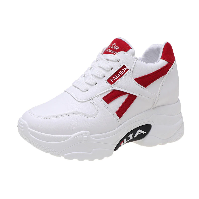 Damen Sportliche Sneakers mit dickem Profil und modischen Akzenten Heidi Mode - Image 5