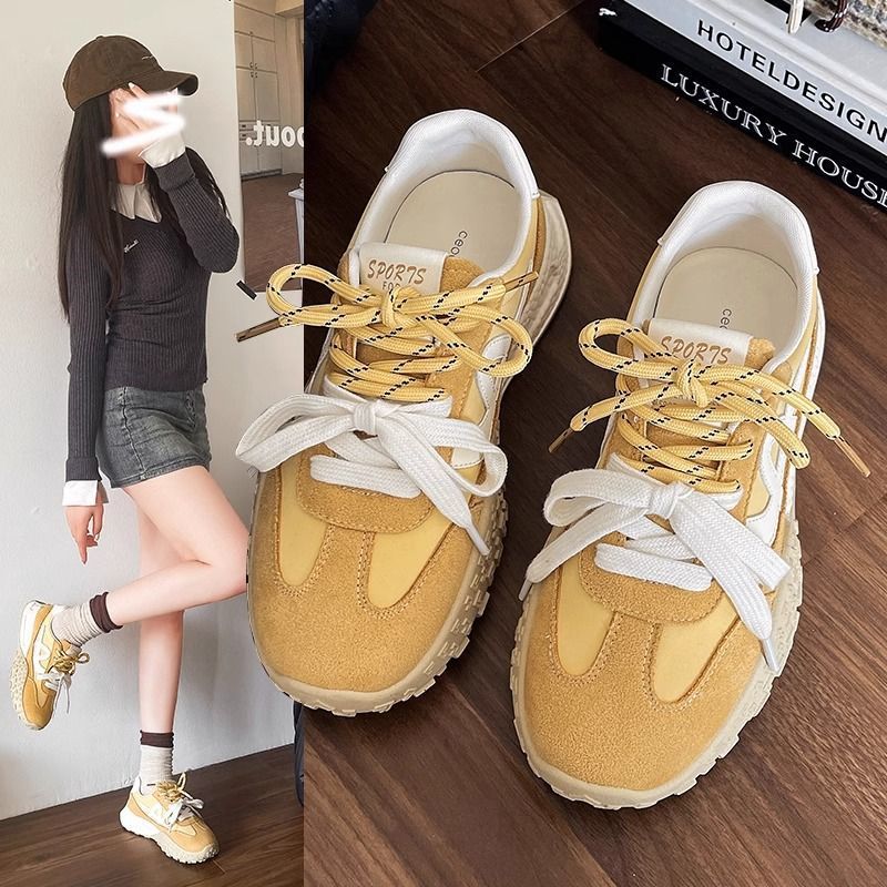Damen Sportliche Sneakers mit dicker Profilsohle und atmungsaktivem Obermaterial Heidi Mode - Image 7