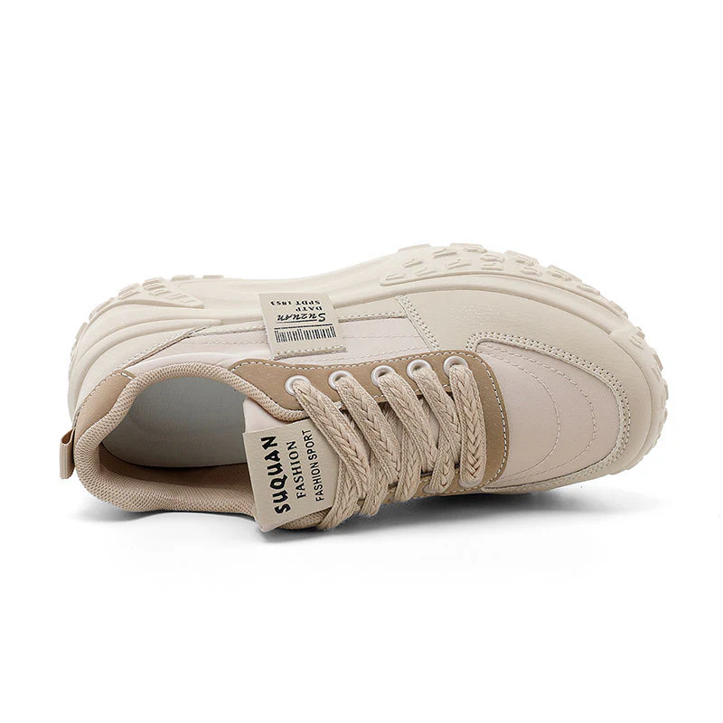 Damen Sportliche Sneakers mit doppeltem Dämpfungssystem und atmungsaktiver Oberflächenstruktur Heidi Mode - Image 2