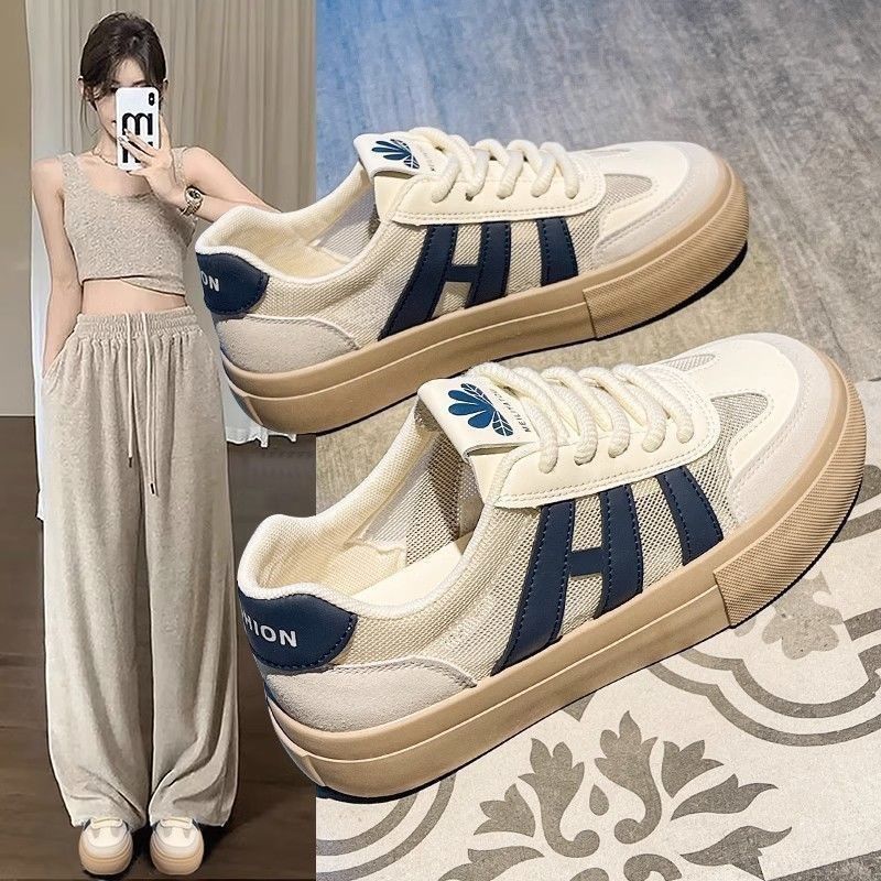 Damen Sportliche Sneakers mit durchlässigem Obermaterial und dämpfender Sohle Heidi Mode - Image 4