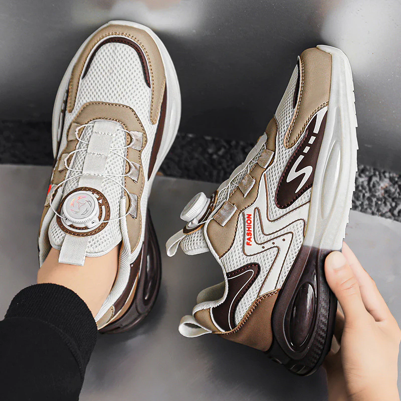 Damen Sportliche Sneakers mit dynamischem Dämpfungssystem und Schnellschnürung Heidi Mode - Image 2