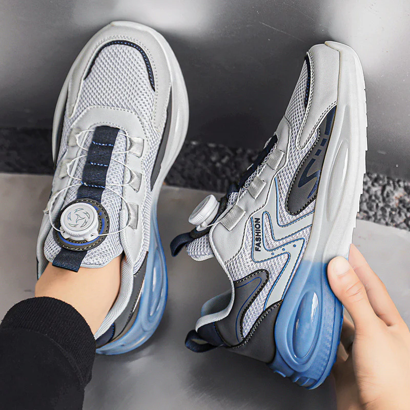 Damen Sportliche Sneakers mit dynamischem Dämpfungssystem und Schnellschnürung Heidi Mode - Image 4