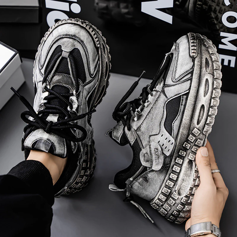 Damen Sportliche Sneakers mit dynamischem Design und dämpfendem Sohlenprofil Heidi Mode - Image 2