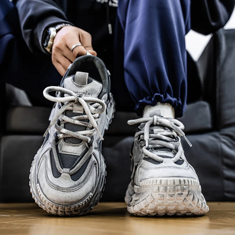 Damen Sportliche Sneakers mit dynamischem Design und dämpfendem Sohlenprofil Heidi Mode - Image 3