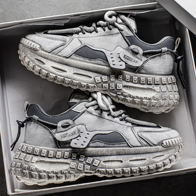 Damen Sportliche Sneakers mit dynamischem Design und dämpfendem Sohlenprofil Heidi Mode - Image 4