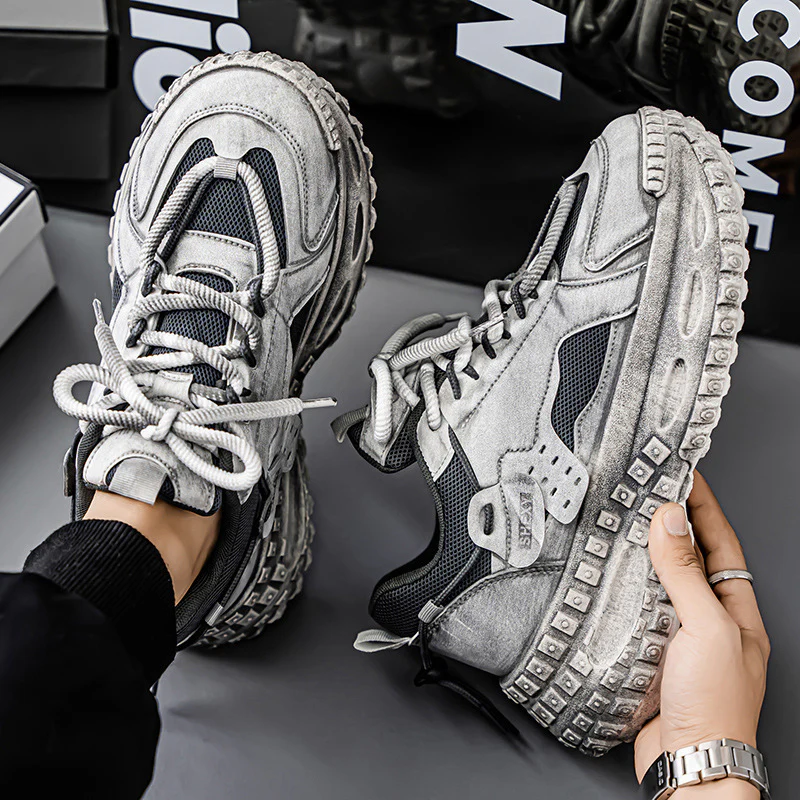 Damen Sportliche Sneakers mit dynamischem Design und dämpfendem Sohlenprofil Heidi Mode - Image 6
