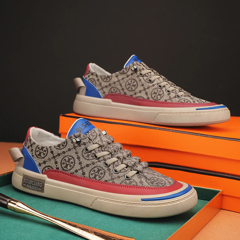 Damen Sportliche Sneakers mit einzigartigem Musterdruck und flexibler Sohle Heidi Mode - Image 4