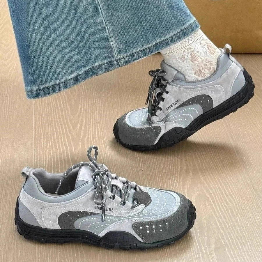 Damen Sportliche Sneakers mit einzigartigem Profil und atmungsaktiver Obermaterialstruktur Heidi Mode - Image 7