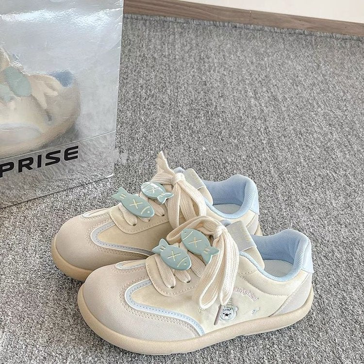 Damen Sportliche Sneakers mit einzigartigem Schnürsystem und attraktivem Design Heidi Mode - Image 3
