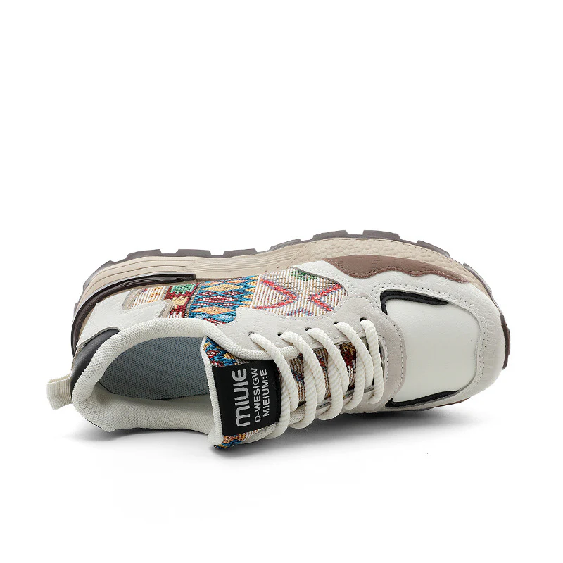 Damen Sportliche Sneakers mit einzigartigem Tribal-Muster und atmungsaktiver Mesh-Oberfläche Heidi Mode - Image 2