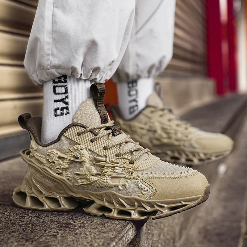 Damen Sportliche Sneakers mit einzigartigem und langlebigem Sohlenprofil Heidi Mode - Image 4