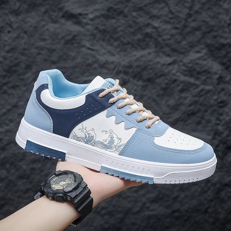 Damen Sportliche Sneakers mit einzigartigem Wellendesign und atmungsaktivem Obermaterial Heidi Mode - Image 6