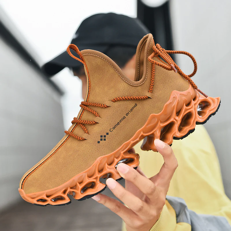 Damen Sportliche Sneakers mit einzigartiger Luftpolster-Sohle Heidi Mode