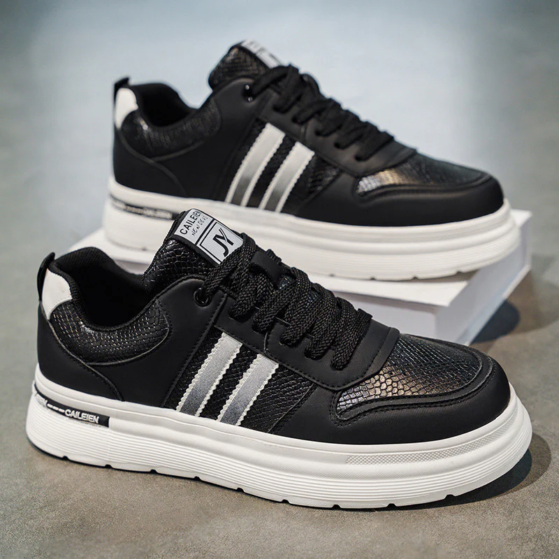 Damen Sportliche Sneakers mit eleganter Schnürung und atmungsaktiver Oberflächenstruktur Heidi Mode - Image 7
