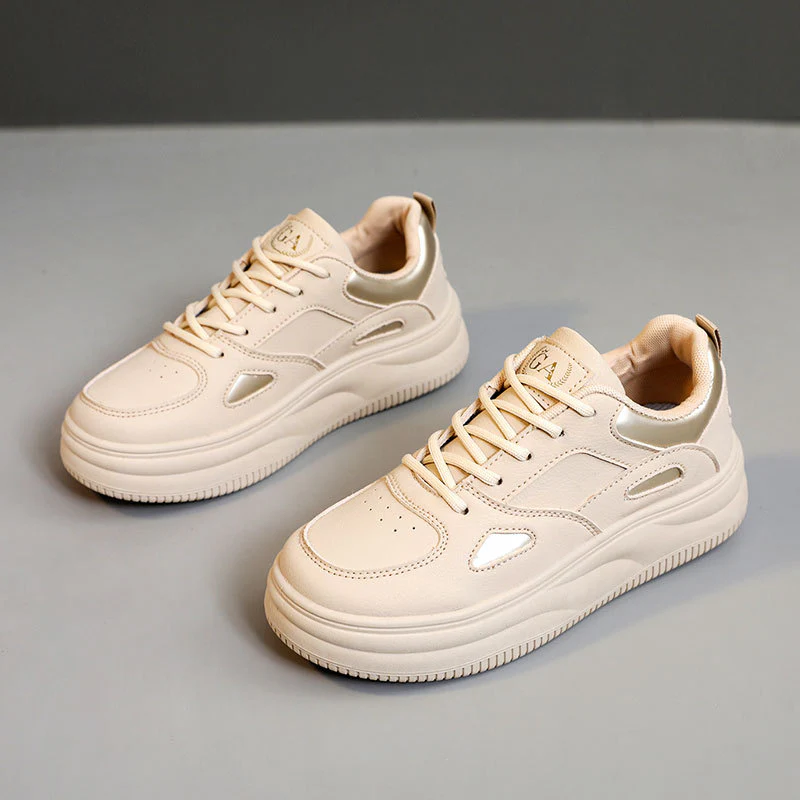 Damen Sportliche Sneakers mit ergonomisch dämpfender Sohle und modischen Elementen Heidi Mode - Image 2
