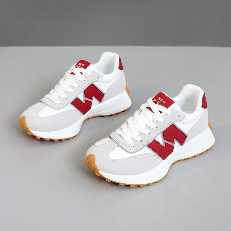 Damen Sportliche Sneakers mit ergonomischem Dämpfungssystem und modischem Design Heidi Mode - Image 6