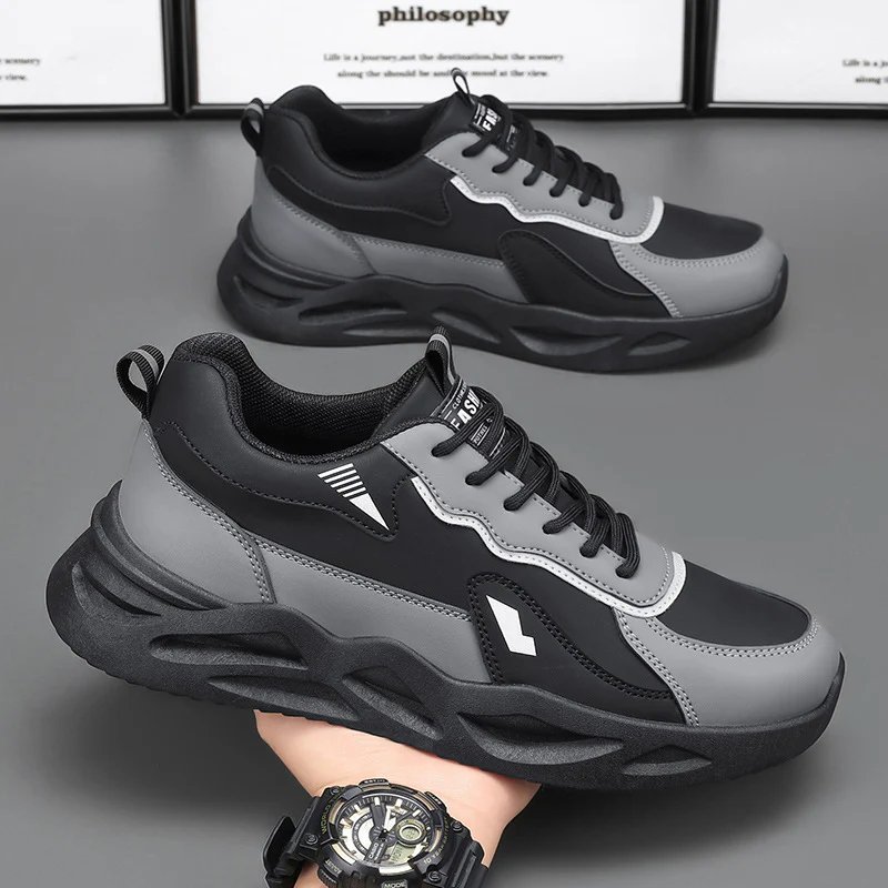 Damen Sportliche Sneakers mit ergonomischem Design und stoßdämpfender Sohle Heidi Mode