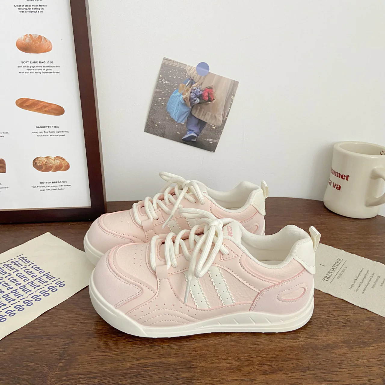 Damen Sportliche Sneakers mit ergonomischem Fußbett und atmungsaktiver Oberflächenstruktur Heidi Mode - Image 8